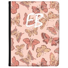 Pink and Yellow Butterflies tablet case available for all major manufacturers including Apple, Samsung & Sony