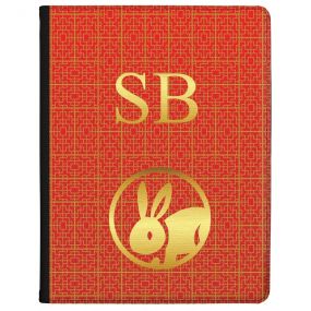 Chinese Zodiac- Year of the Rabbit tablet case available for all major manufacturers including Apple, Samsung & Sony