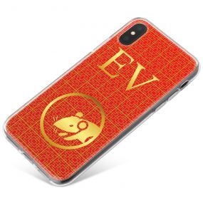 Chinese Zodiac- Year of the Rat phone case available for all major manufacturers including Apple, Samsung & Sony