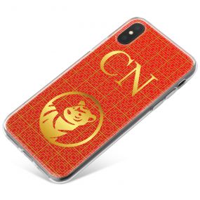Chinese Zodiac- Year of the Tiger phone case available for all major manufacturers including Apple, Samsung & Sony