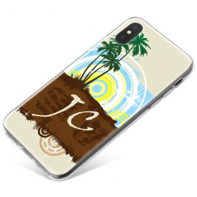 Stylised Palm Trees phone case available for all major manufacturers including Apple, Samsung & Sony