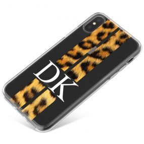 Racing Stripes - Leopard phone case available for all major manufacturers including Apple, Samsung & Sony