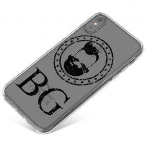 Hipster Beard With Handlebar Moustache phone case available for all major manufacturers including Apple, Samsung & Sony