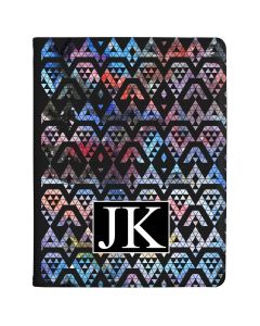 Multi-Coloured Triangles within Shapes tablet case available for all major manufacturers including Apple, Samsung & Sony
