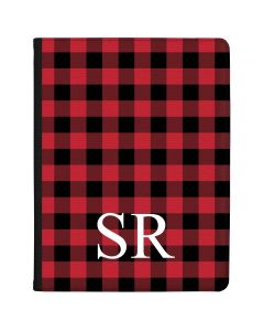 Red and Black Tartan tablet case available for all major manufacturers including Apple, Samsung & Sony