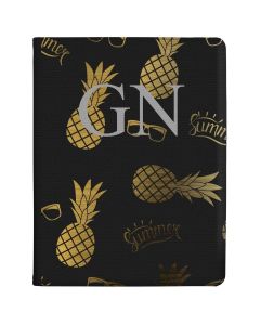 Transparent with Gold Pineapples and Sunglasses tablet case available for all major manufacturers including Apple, Samsung & Sony