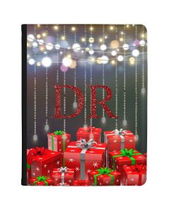 Christmas Gifts and Festive Lights on a Transparent Background tablet case available for all major manufacturers including Apple, Samsung & Sony