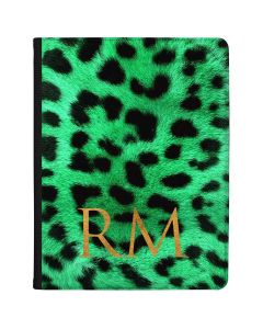 Leopard Print - Emerald Green tablet case available for all major manufacturers including Apple, Samsung & Sony