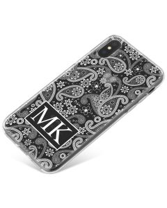 White Floral Pattern phone case available for all major manufacturers including Apple, Samsung & Sony