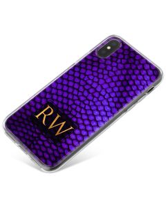 Lizard Skin - Dark Purple phone case available for all major manufacturers including Apple, Samsung & Sony