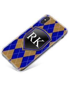 Blue And Bronze Coats Of Arms phone case available for all major manufacturers including Apple, Samsung & Sony