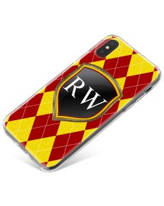 Crimson And Gold Coats Of Arms phone case available for all major manufacturers including Apple, Samsung & Sony