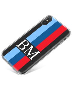 3 Tone Racing Stripes phone case available for all major manufacturers including Apple, Samsung & Sony