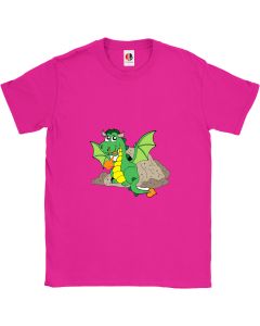 Kid's Hot Pink T-Shirt (12-14 Years Old)