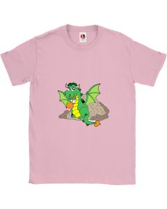 Kid's Baby Pink T-Shirt (5-6 Years Old)