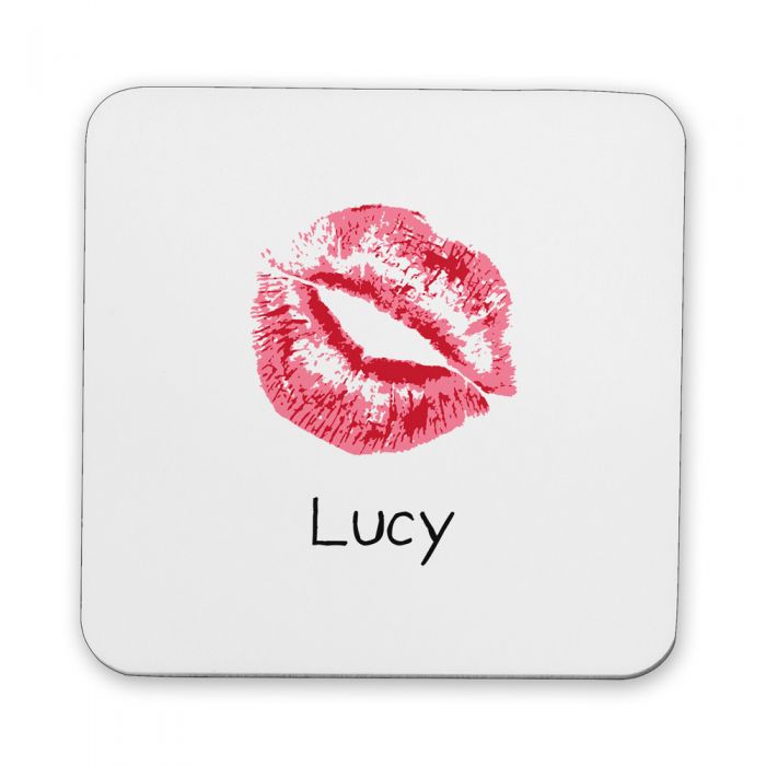 Lips Acrylic Coaster