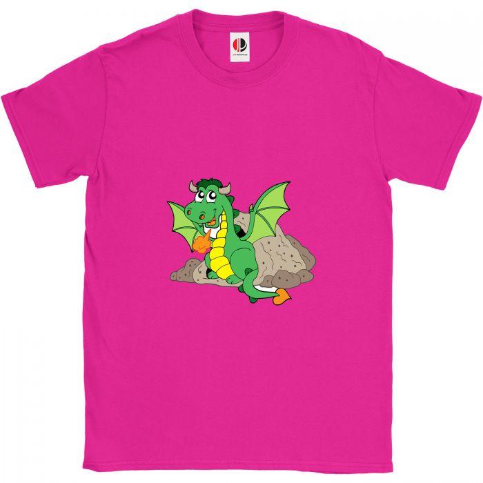 Kid's Hot Pink T-Shirt (12-14 Years Old)