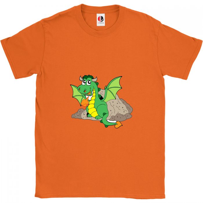 Kid's Orange T-Shirt (3-4 Years Old)