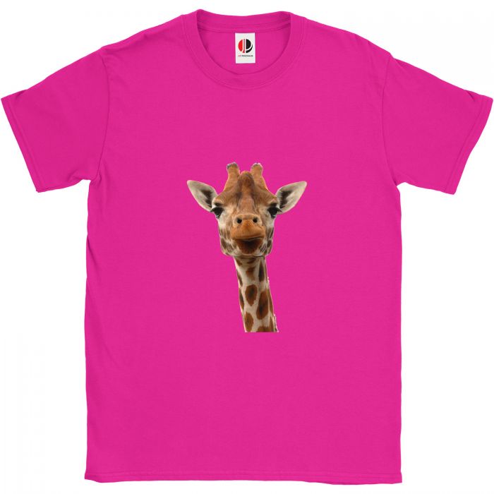 Kid's Hot Pink T-Shirt (9-11 Years Old)