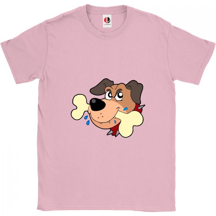 Kid's Baby Pink T-Shirt (9-11 Years Old)