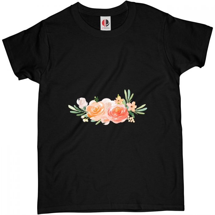 Women's Black T-Shirt (2XLarge)