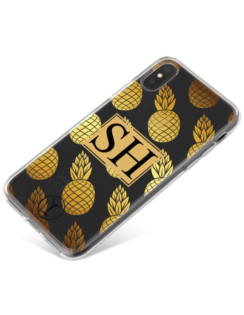 Golden Pineapples phone case available for all major manufacturers including Apple, Samsung & Sony