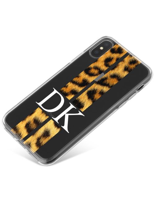 Racing Stripes - Leopard phone case available for all major manufacturers including Apple, Samsung & Sony