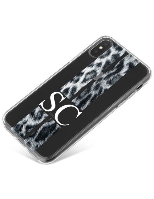Racing Stripes - Snow Leopard phone case available for all major manufacturers including Apple, Samsung & Sony