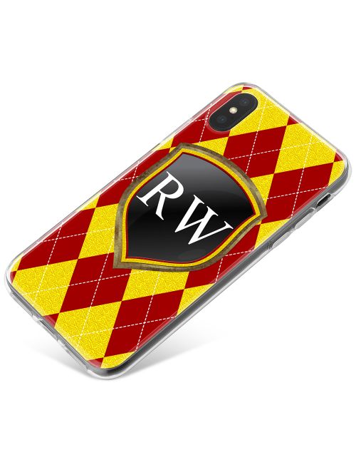 Crimson And Gold Coats Of Arms phone case available for all major manufacturers including Apple, Samsung & Sony