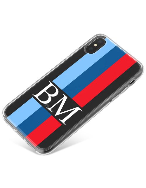 3 Tone Racing Stripes phone case available for all major manufacturers including Apple, Samsung & Sony