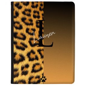 Cheetah Print - Two Tone Mocha tablet case available for all major manufacturers including Apple, Samsung & Sony