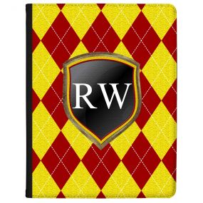 Crimson And Gold Coats Of Arms tablet case available for all major manufacturers including Apple, Samsung & Sony