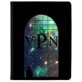 Window Looking Out On A Green Galaxy tablet case available for all major manufacturers including Apple, Samsung & Sony