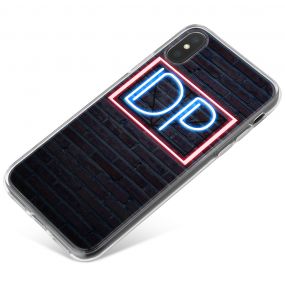Red & Blue Neon Sign phone case available for all major manufacturers including Apple, Samsung & Sony