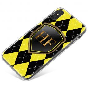 Black And Yellow Coats Of Arms phone case available for all major manufacturers including Apple, Samsung & Sony