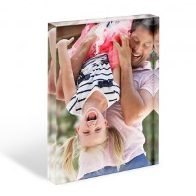 Acrylic Personalised Photo Block - 150x100mm, 20mm thick