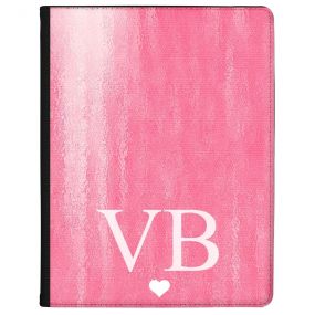 Pink Watercolour effect tablet case available for all major manufacturers including Apple, Samsung & Sony
