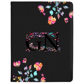 Transparent with Multi-coloured Flowers tablet case available for all major manufacturers including Apple, Samsung & Sony