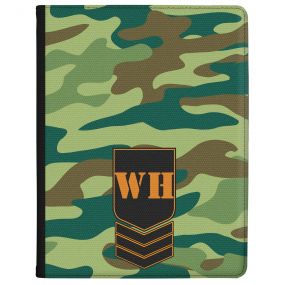 Green Jungle Camo tablet case available for all major manufacturers including Apple, Samsung & Sony