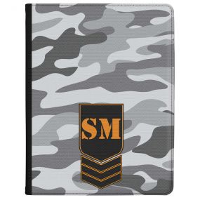 Grey Camo tablet case available for all major manufacturers including Apple, Samsung & Sony