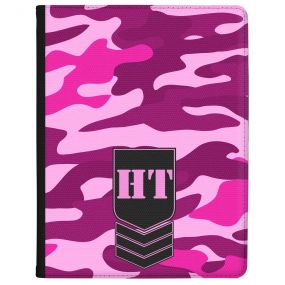 hot Pink Camo tablet case available for all major manufacturers including Apple, Samsung & Sony