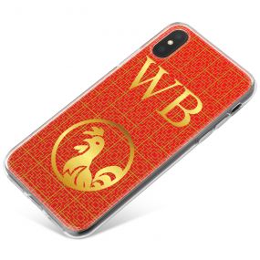 Chinese Zodiac- Year of the Rooster phone case available for all major manufacturers including Apple, Samsung & Sony