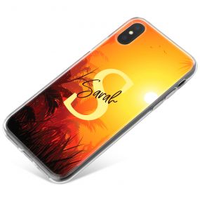 Sunset in the Jungle phone case available for all major manufacturers including Apple, Samsung & Sony