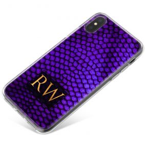 Lizard Skin - Dark Purple phone case available for all major manufacturers including Apple, Samsung & Sony