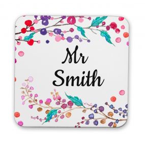 Flowers For Him Acrylic Coaster