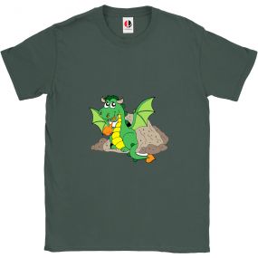 Kid's Green T-Shirt (7-8 Years Old)