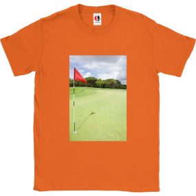 Men's Orange T-Shirt (4XLarge)