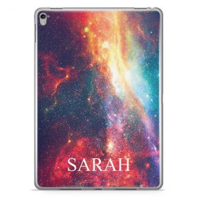 Vibrant Red Galaxy Design tablet case available for all major manufacturers including Apple, Samsung & Sony