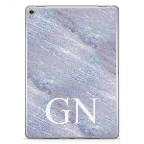 Grey & Ice Blue Marble tablet case available for all major manufacturers including Apple, Samsung & Sony