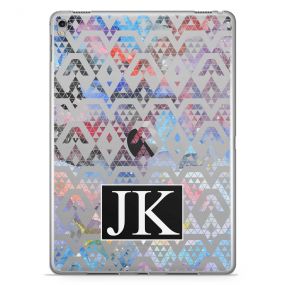 Multi-Coloured Triangles within Shapes tablet case available for all major manufacturers including Apple, Samsung & Sony